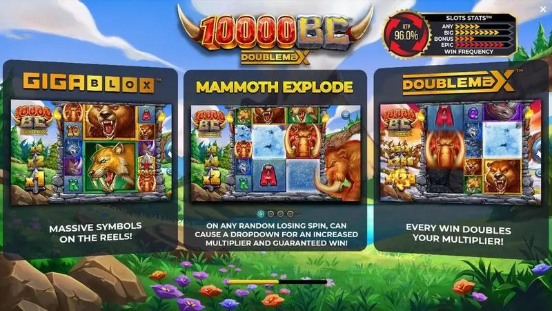 10 000 BC DOUBLE MAX 4ThePlayer Slots - Info and Rules