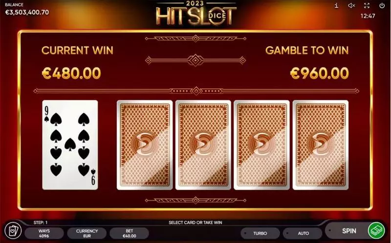 2023 Hit Slot Dice Endorphina Slots - Gamble Winnings
