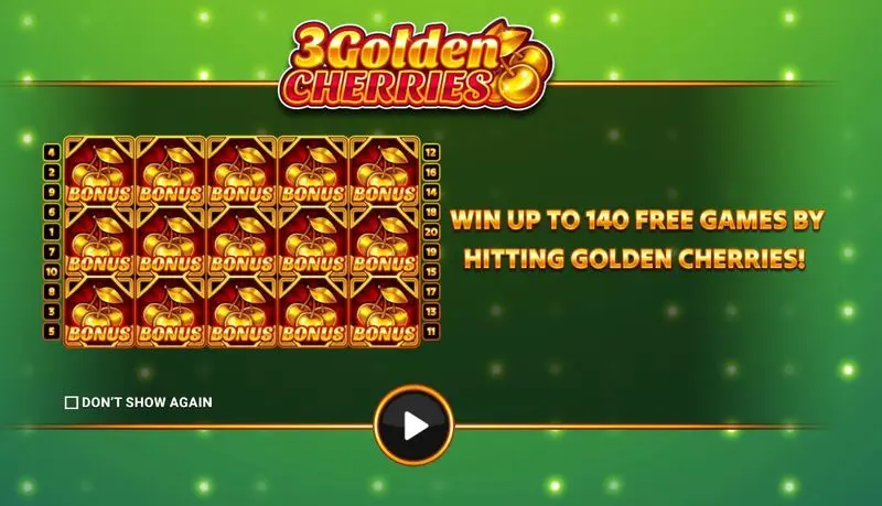 3 Golden Cherries Apparat Gaming Slots - Info and Rules