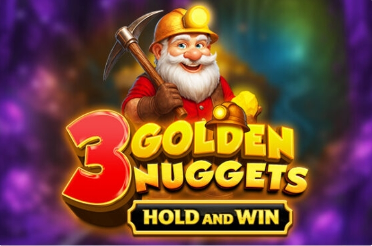 3 Golden Nuggets - Hold and Win Dragon Gaming Slots - Introduction Screen
