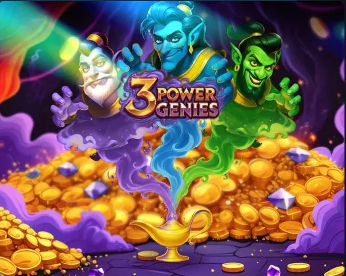 3 Power Genies AvatarUX Slots - Introduction Screen