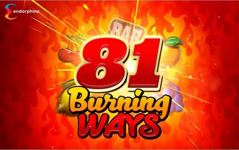 81 Burning Ways Endorphina Slots - Introduction Screen