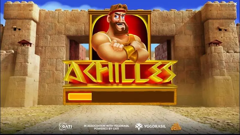 Achilles Jelly Entertainment Slots - Introduction Screen