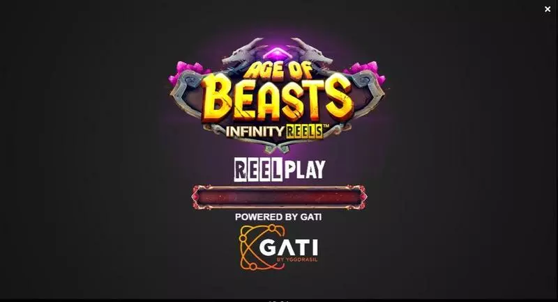 Age of Beasts Infinity Reels ReelPlay Slots - Introduction Screen