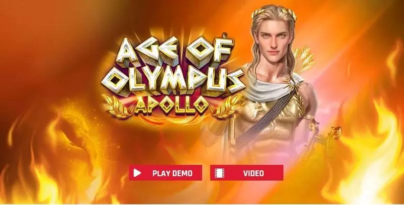 Age of Olympus: Apollo Red Rake Gaming Slots - Introduction Screen