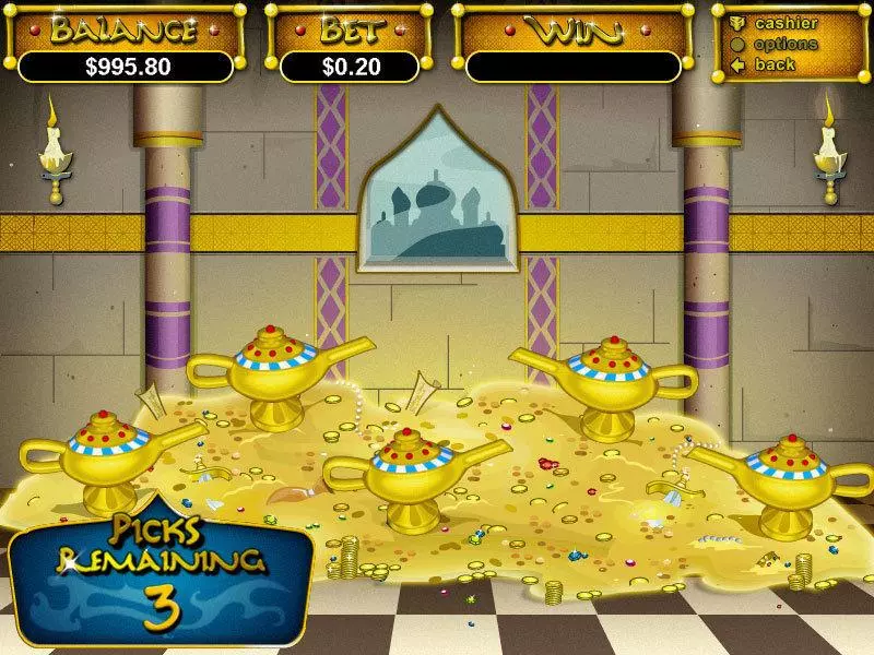 Aladdin's Wishes RTG Slots - Bonus 1