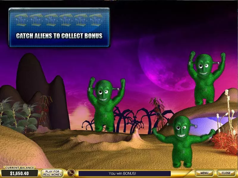 Alien Hunter PlayTech Slots - Bonus 3