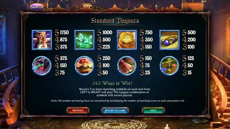 Alkemor's Tower BetSoft Slots - Info and Rules