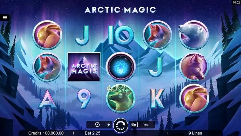 Arctic Magic Microgaming Slots - Main Screen Reels