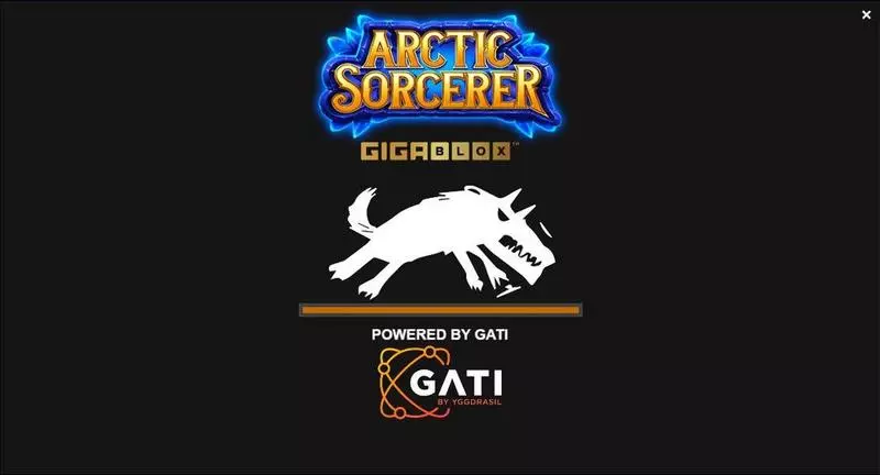 Arctic Sorcerer Gigablox ReelPlay Slots - Introduction Screen