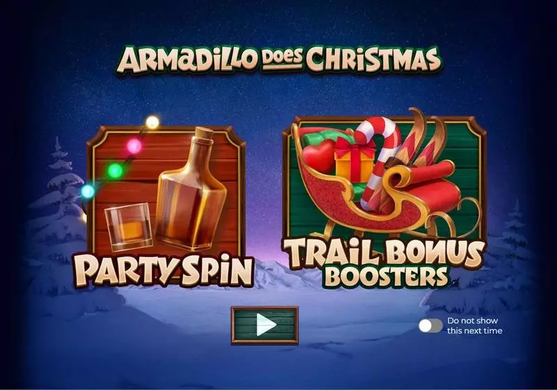 Armadillo Does Christmas 2024 Armadillo Studios Slots - Introduction Screen