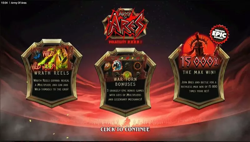 Army Of Ares Hacksaw Gaming Slots - Info and Rules
