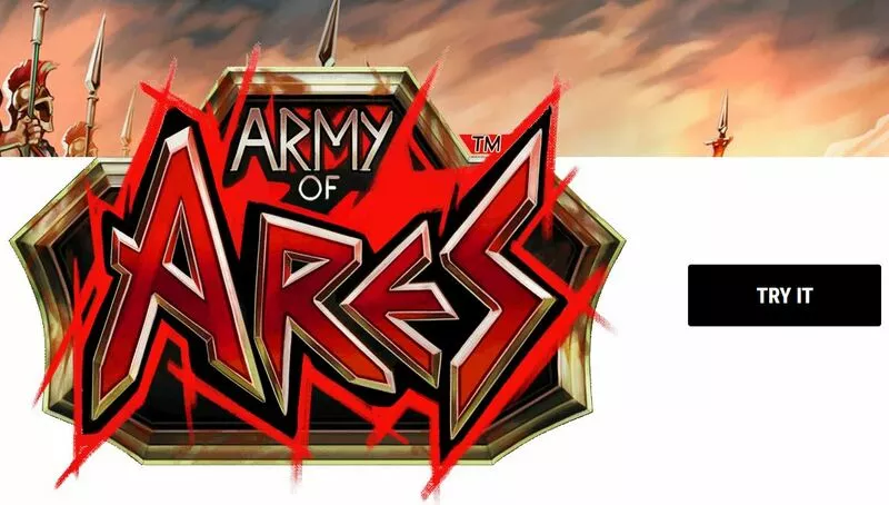 Army Of Ares Hacksaw Gaming Slots - Introduction Screen