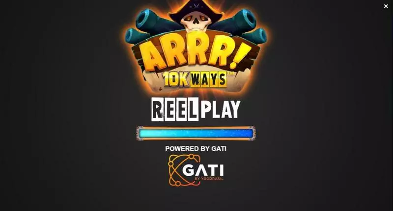 ARRR! 10K Ways ReelPlay Slots - Introduction Screen