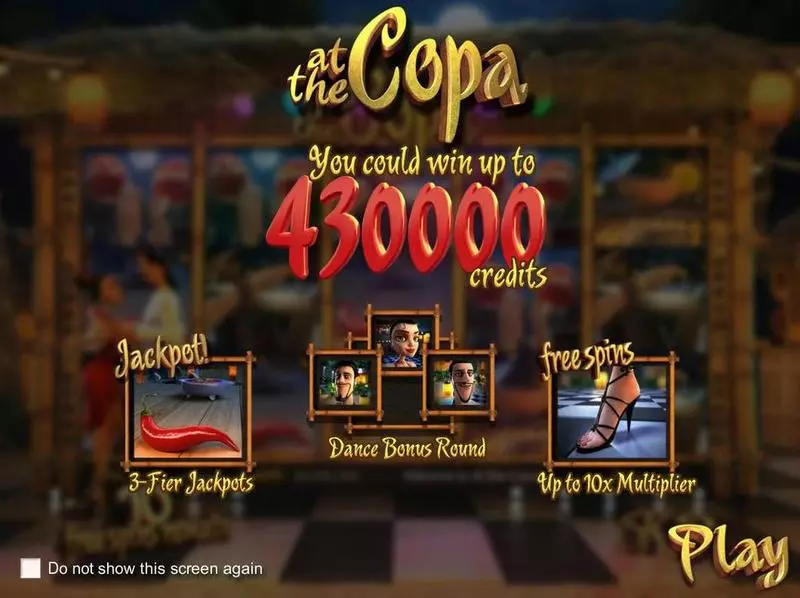 At the Copa BetSoft Slots - Info and Rules