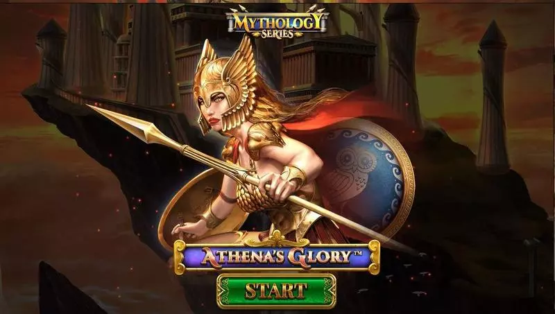 Athena's Glory Spinomenal Slots - Introduction Screen