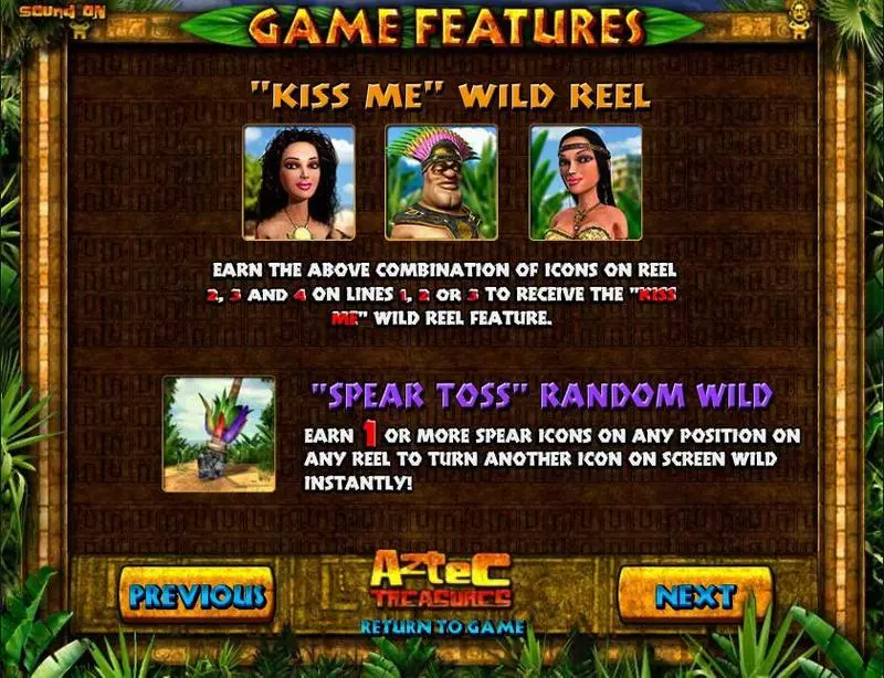 Aztec Treasures BetSoft Slots - Info and Rules