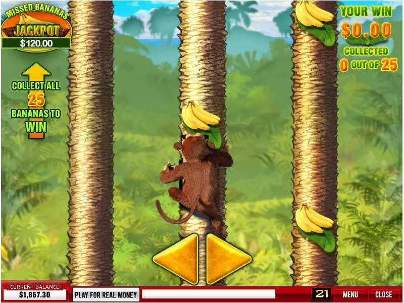 Banana Monkey PlayTech Slots - Bonus 2