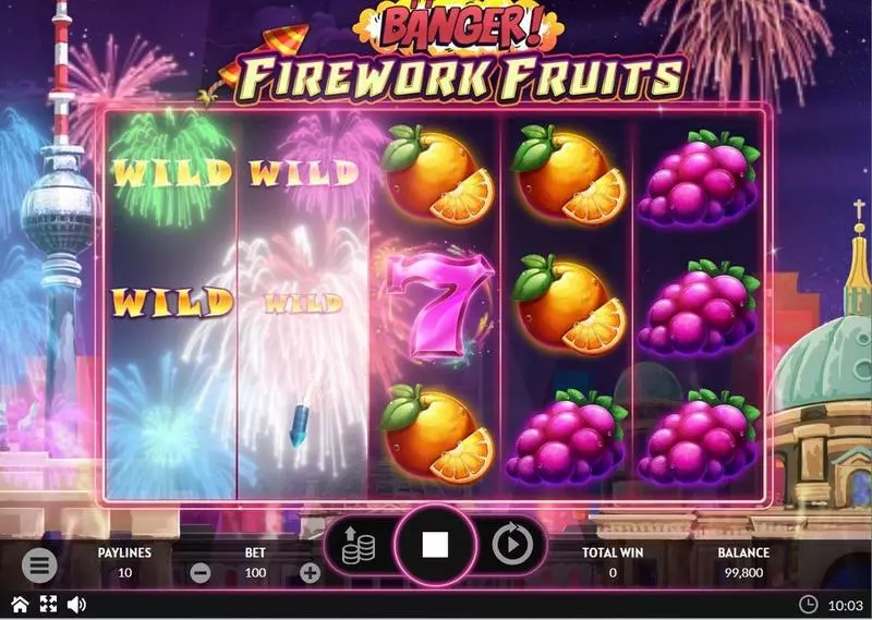 Banger! Firework Fruits Apparat Gaming Slots - Winning Screenshot