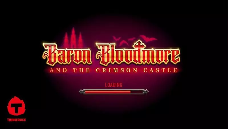 Baron Bloodmore and the Crimson Castle Thunderkick Slots - Logo