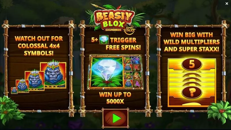 Beasty Blox GigaBlox Jelly Entertainment Slots - Info and Rules