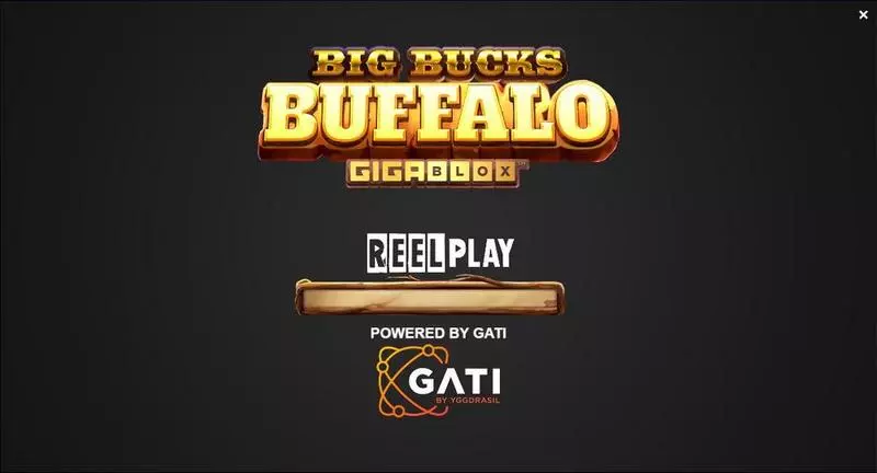 Big Bucks Buffalo GigaBlox ReelPlay Slots - Introduction Screen