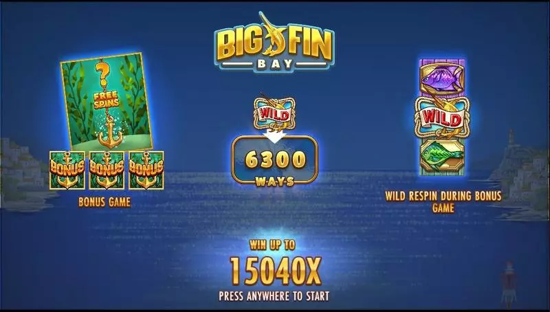 Big Fin Bay Thunderkick Slots - Info and Rules