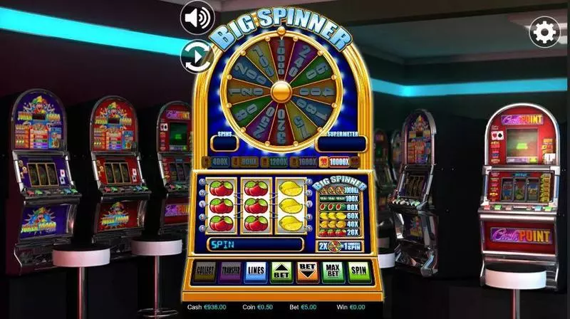 Big Spinner Betdigital Slots - Main Screen Reels