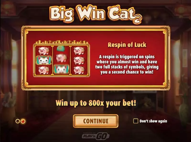 Big Win Cat  Play'n GO Slots - 