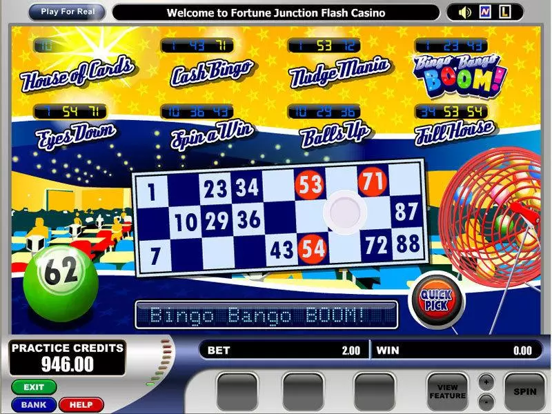 Bingo Bango Boom Microgaming Slots - Bonus 1