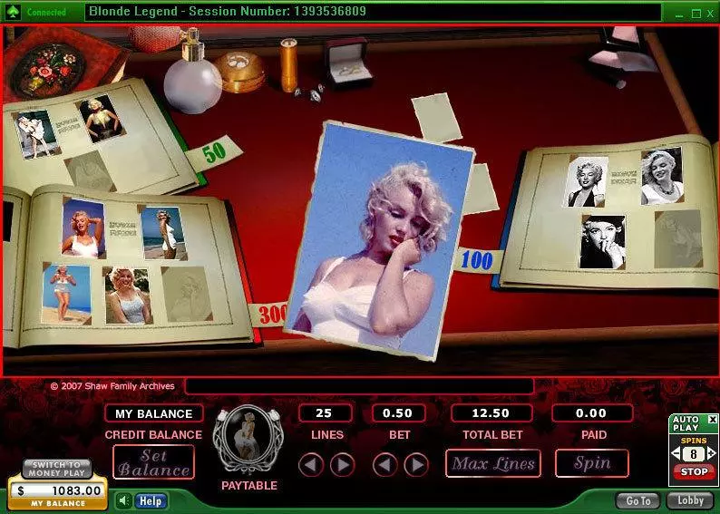 Blonde Legend 888 Slots - Bonus 1