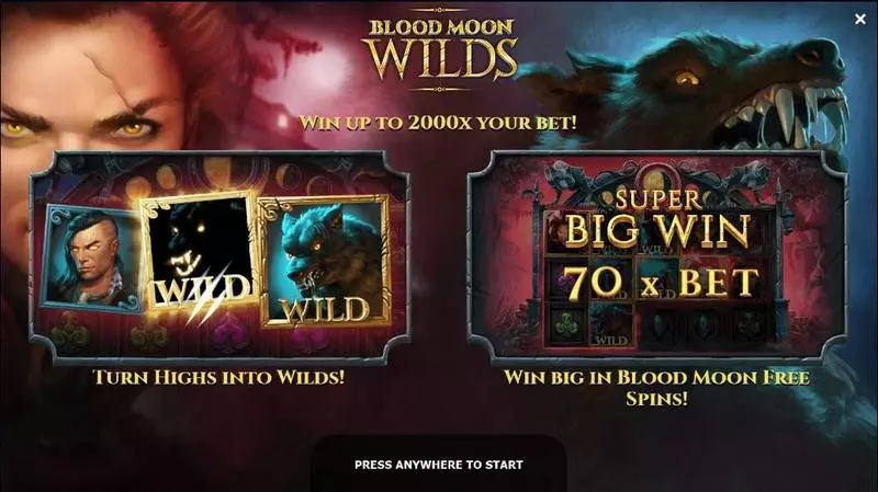 Blood Moon Wilds Yggdrasil Slots - Info and Rules