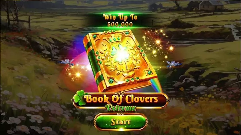 Book Of Clovers – Extreme Spinomenal Slots - Introduction Screen