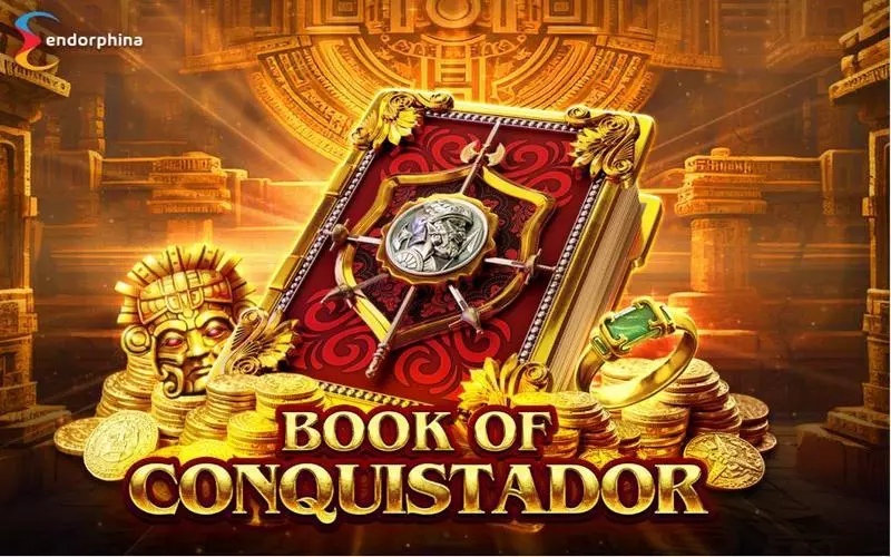 Book of Conquistador Endorphina Slots - Introduction Screen