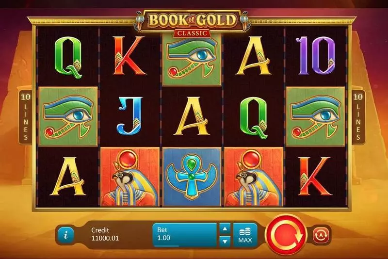 Book of Gold: Classic Playson Slots - Main Screen Reels