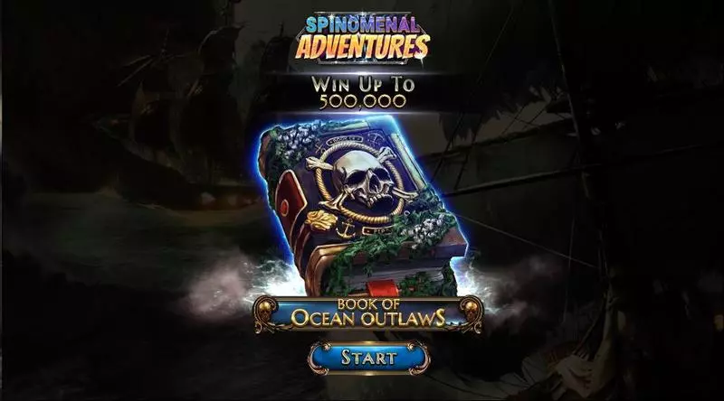 Book Of Ocean Outlaws Spinomenal Slots - Introduction Screen