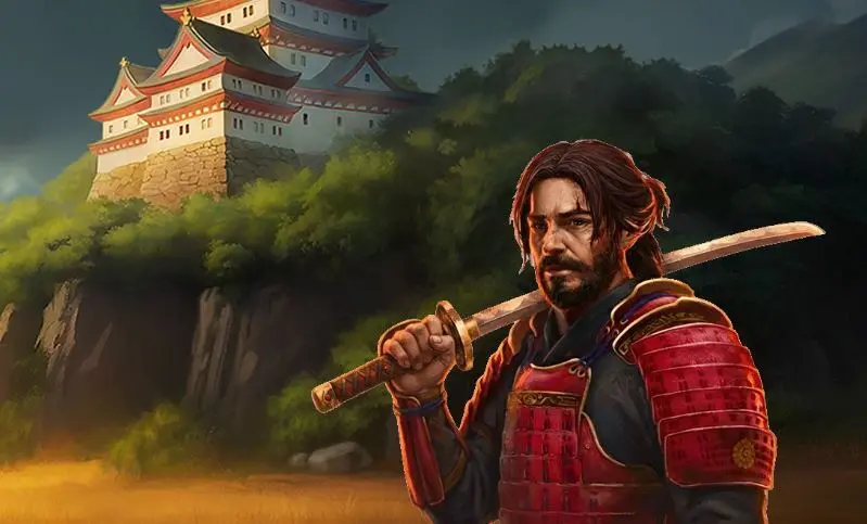 Bushido Gold Elk Studios Slots - Introduction Screen