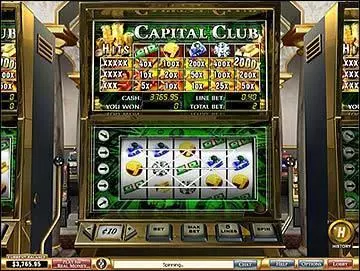 Capital Club PlayTech Slots - Main Screen Reels