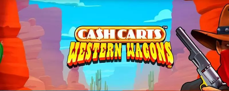 Cash Carts Western Wagons Snowborn Games Slots - Introduction Screen