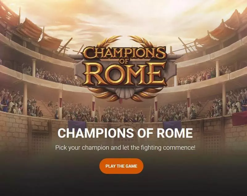 Champions of Rome Yggdrasil Slots - Info and Rules