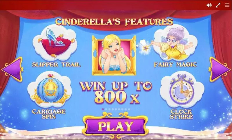 Cinderella Red Tiger Gaming Slots - Info and Rules