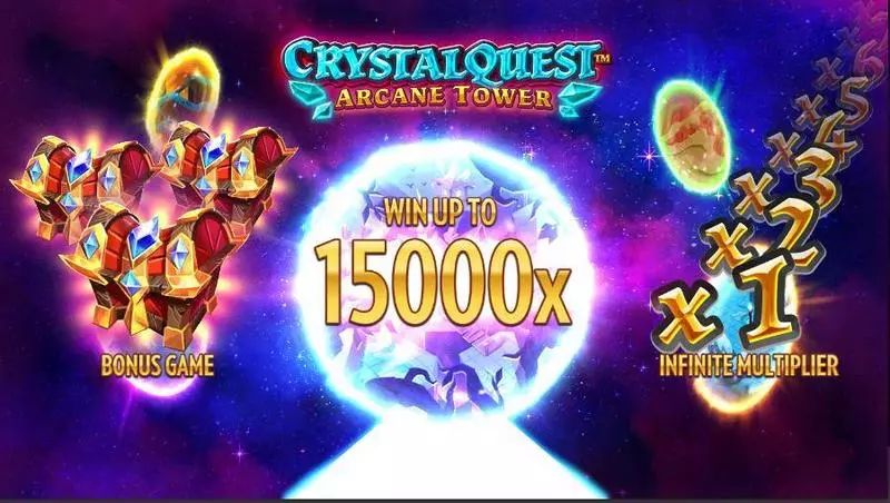 Crystal Quest: ArcaneTower Thunderkick Slots - Info and Rules