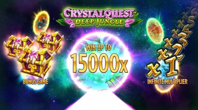 Crystal Quest Deep Jungle Thunderkick Slots - Info and Rules