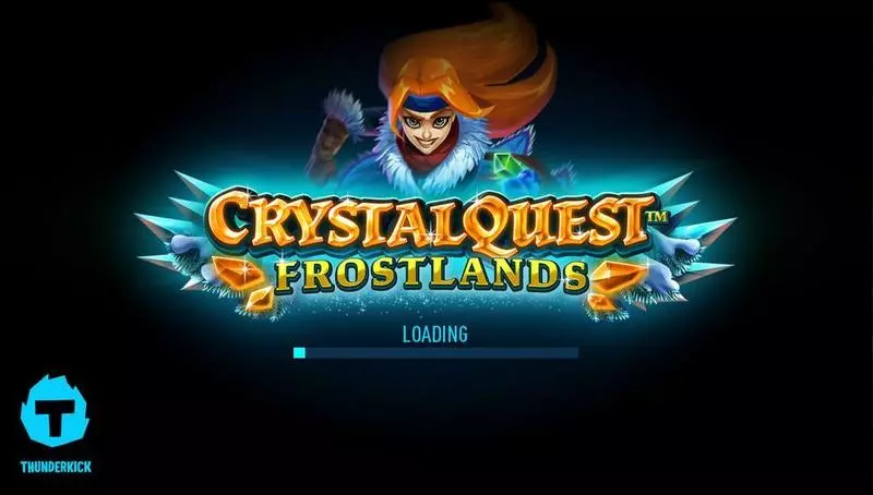 Crystal Quest: Frostlands Thunderkick Slots - Logo