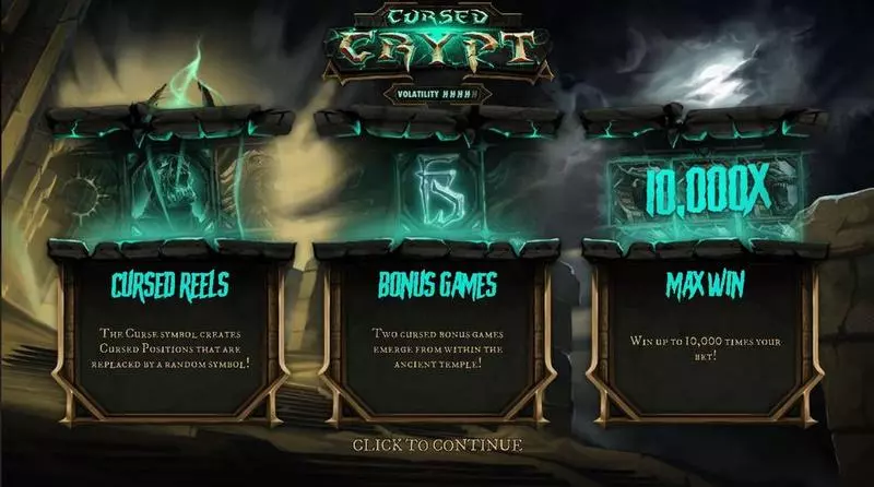 Cursed Crypt Hacksaw Gaming Slots - Info and Rules