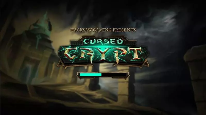 Cursed Crypt Hacksaw Gaming Slots - Introduction Screen