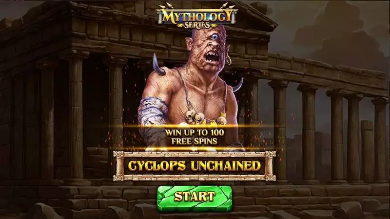 Cyclops Unchained Spinomenal Slots - Introduction Screen