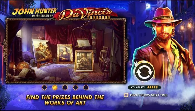 Da Vinci's Treasure Pragmatic Play Slots - Info and Rules