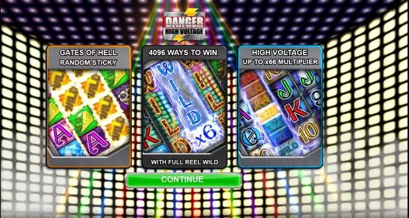 Danger High Voltage Big Time Gaming Slots - Info and Rules