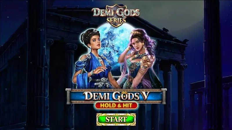 Demi Gods V – Hold and Hit Spinomenal Slots - Introduction Screen